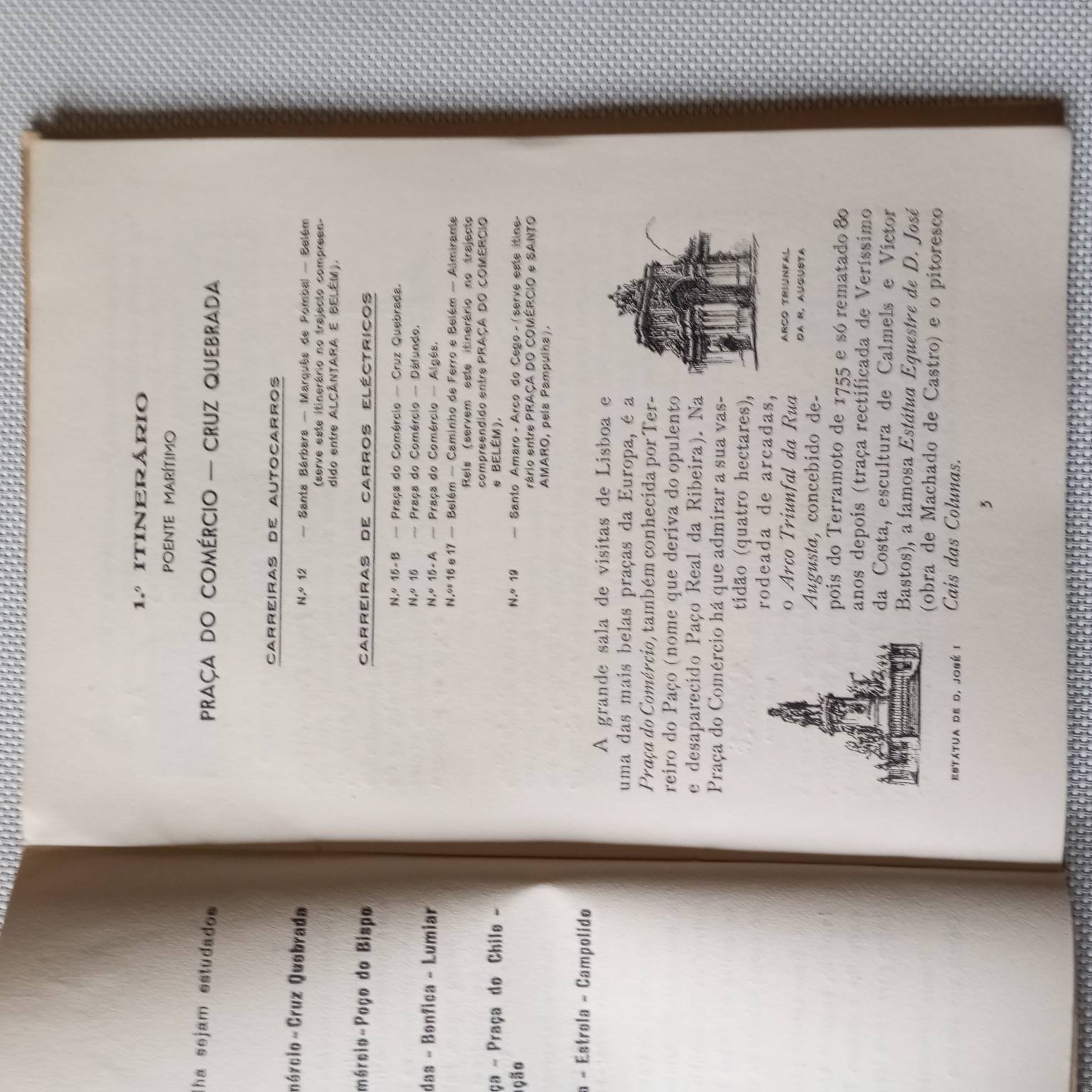 Itinerários turísticos em Lisboa