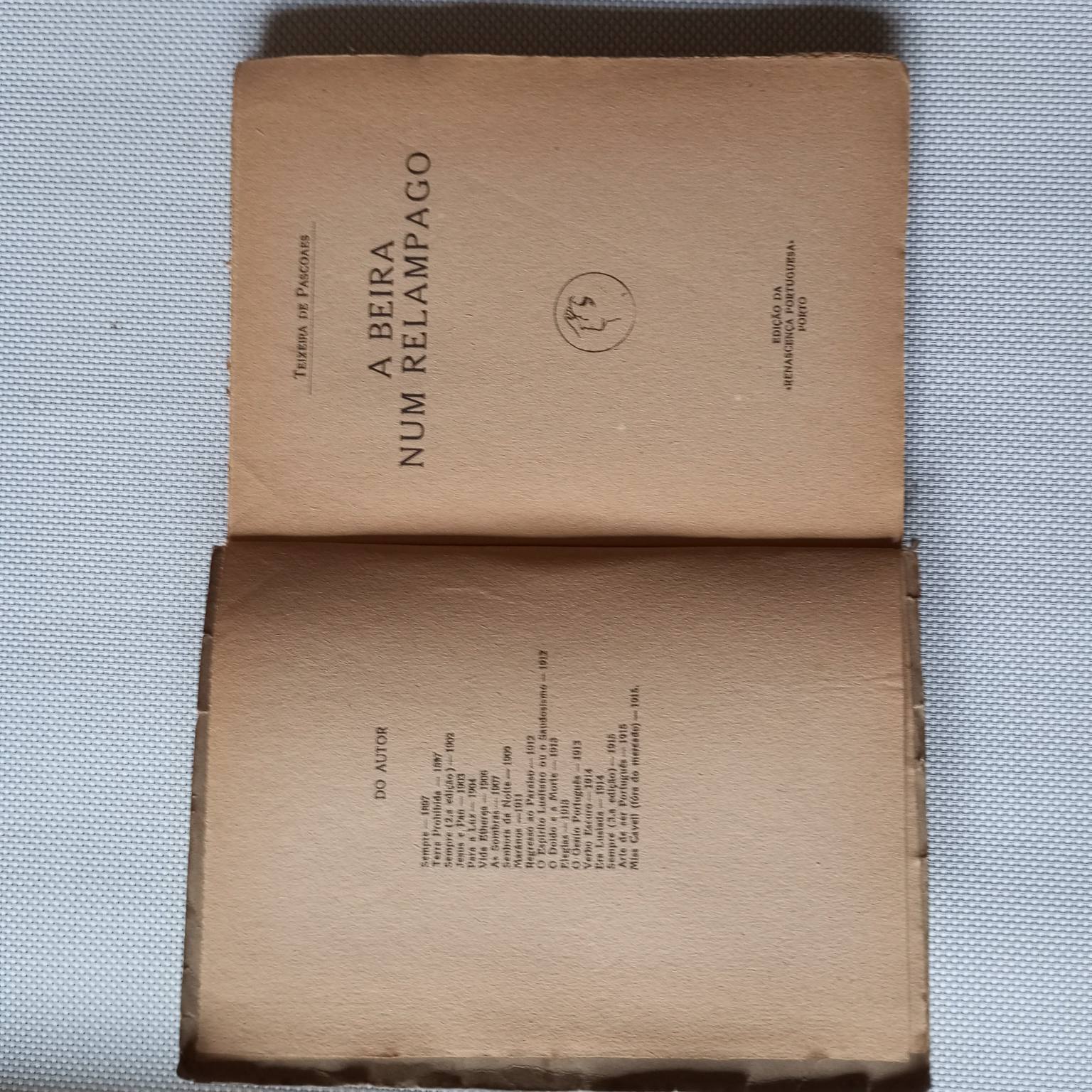 A beira num relâmpago