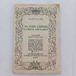 As anthologias- As mais lindas quadras populares