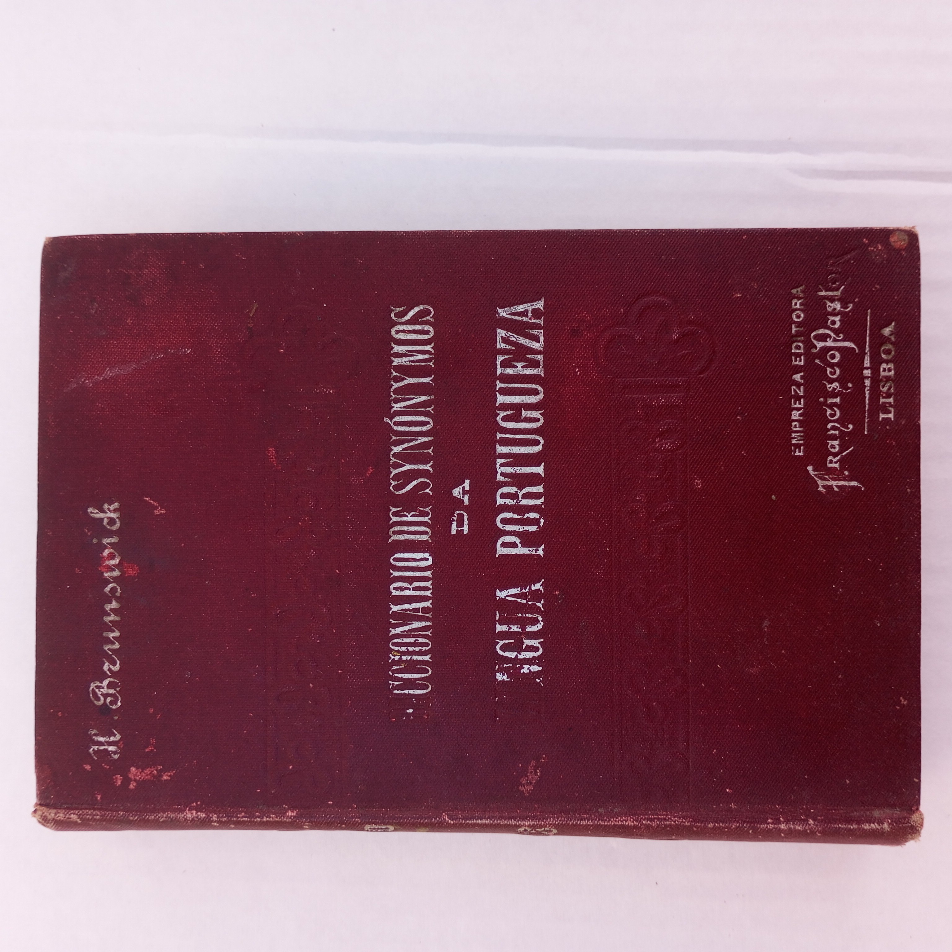 Diccionário de Synónymos da Língua Portugueza