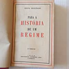 Para a história de um regime