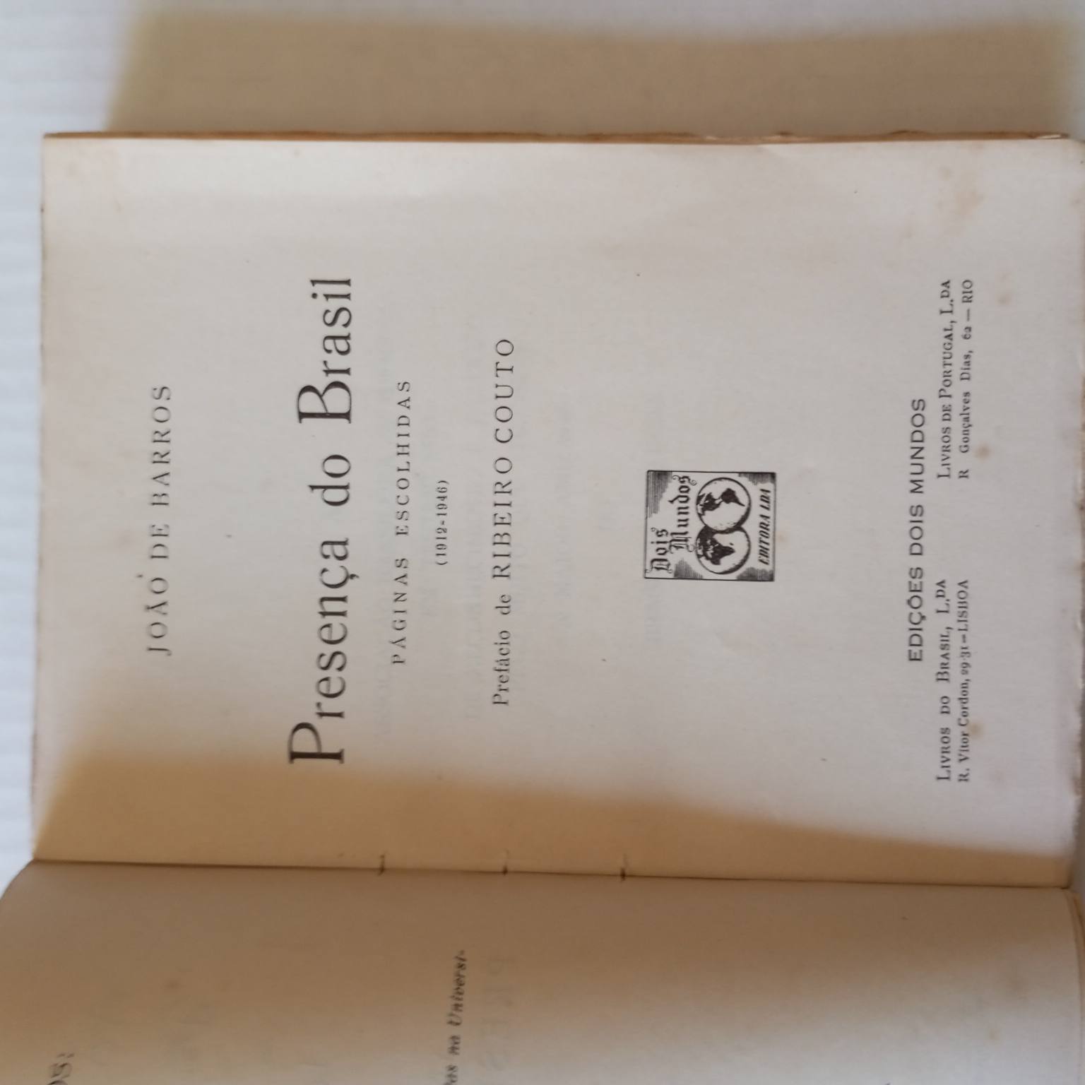 Presença do Brasil - Páginas escolhidas 1912-1946