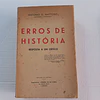 Erros de história- Resposta a um crítico