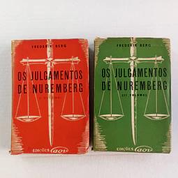Os julgamentos de Nuremberg (2 Volumes)