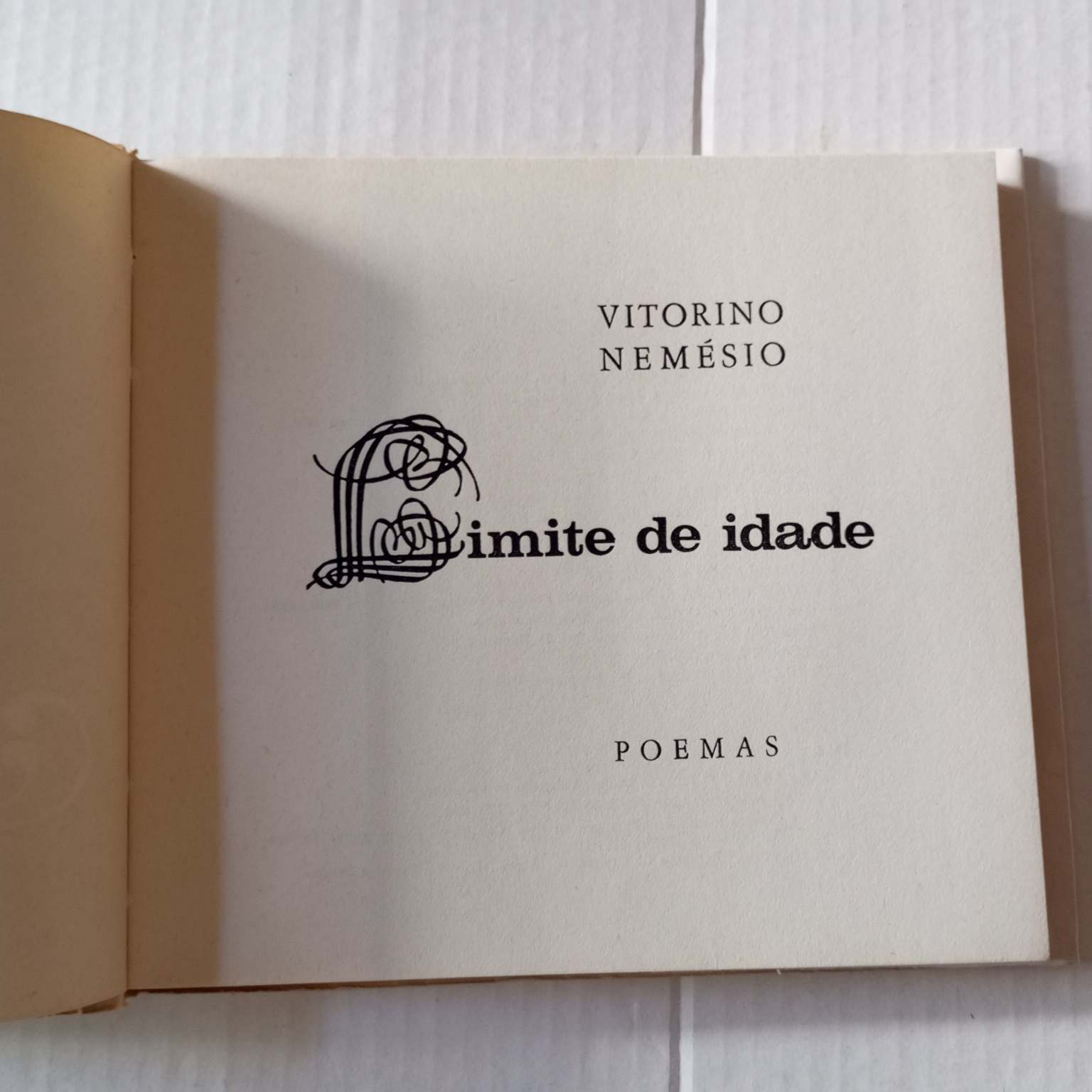 Limite da idade- Poemas