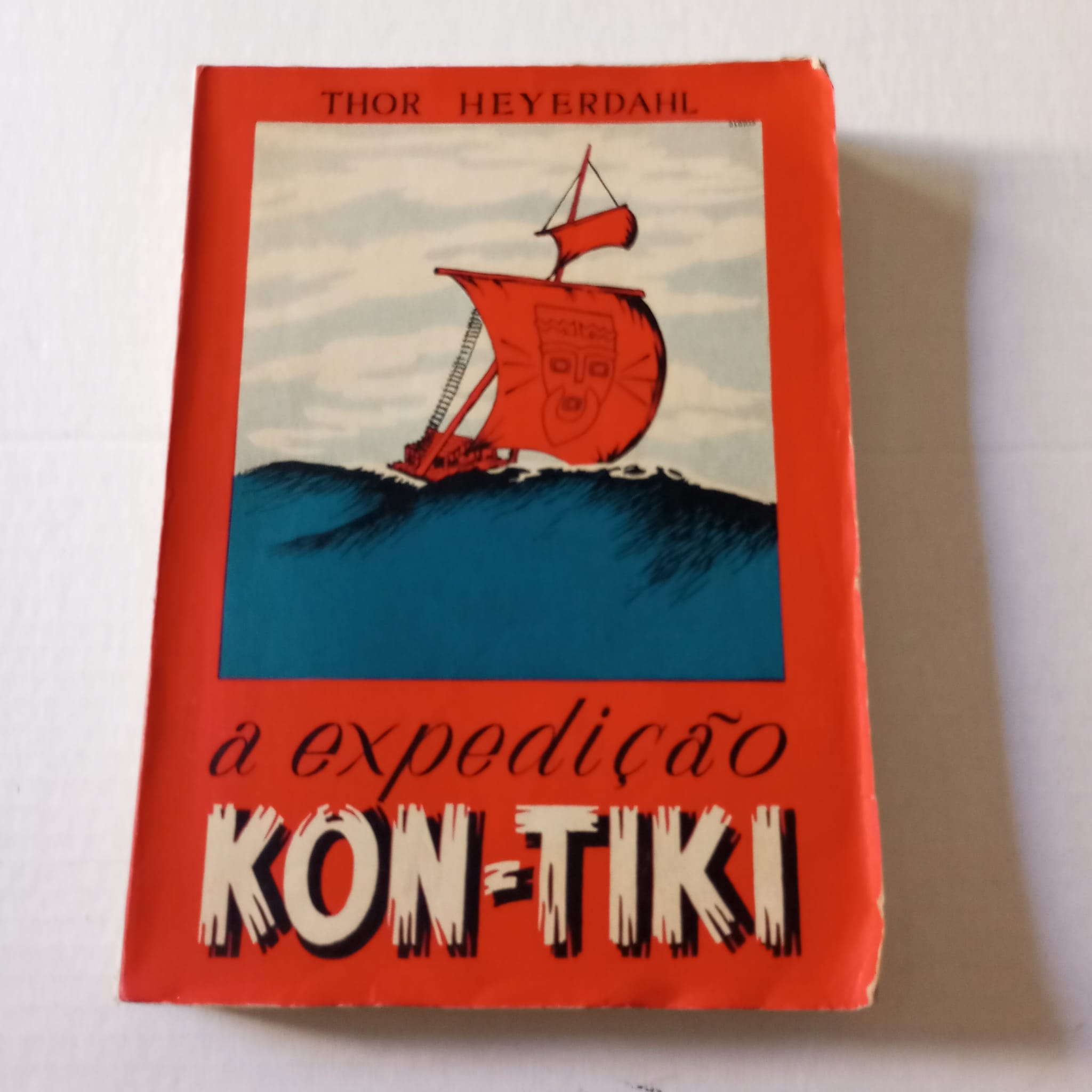 A exposição Kon-Tiki- Em jangada pelos mares do sul