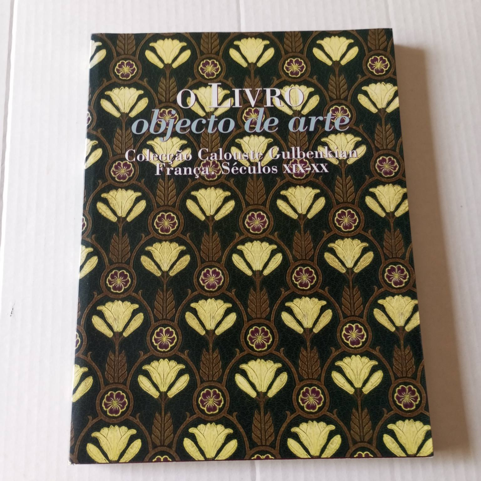 O livro Objecto de arte