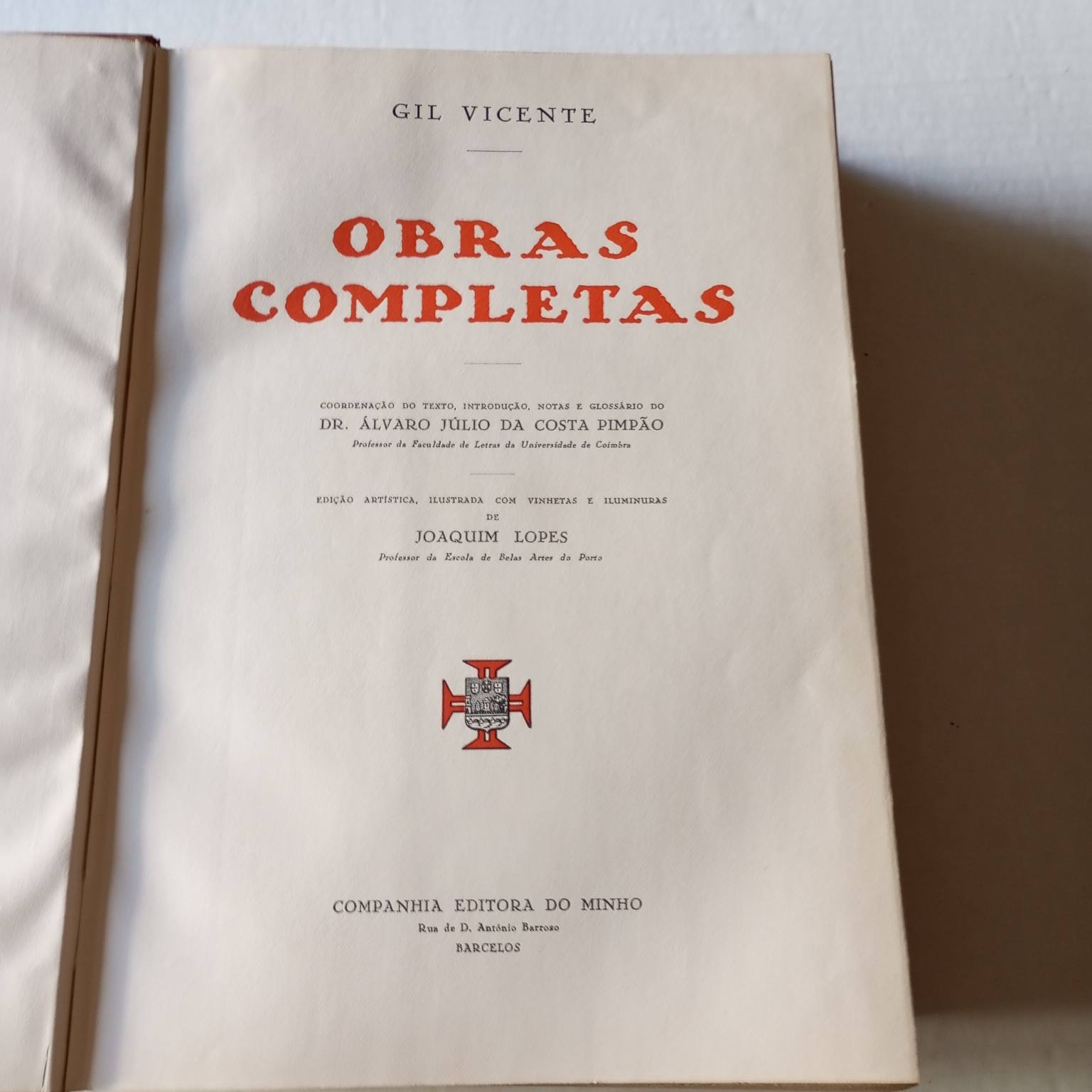 Obras completas de Gil Vicente