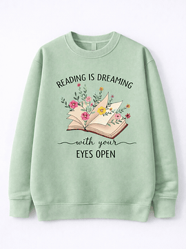 SWEAT EXCLUSIVE READING IS DREAMING