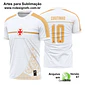 Vetor Camisa Vasco da Gama Círio de Nazaré Estampa Vetor 2025/26