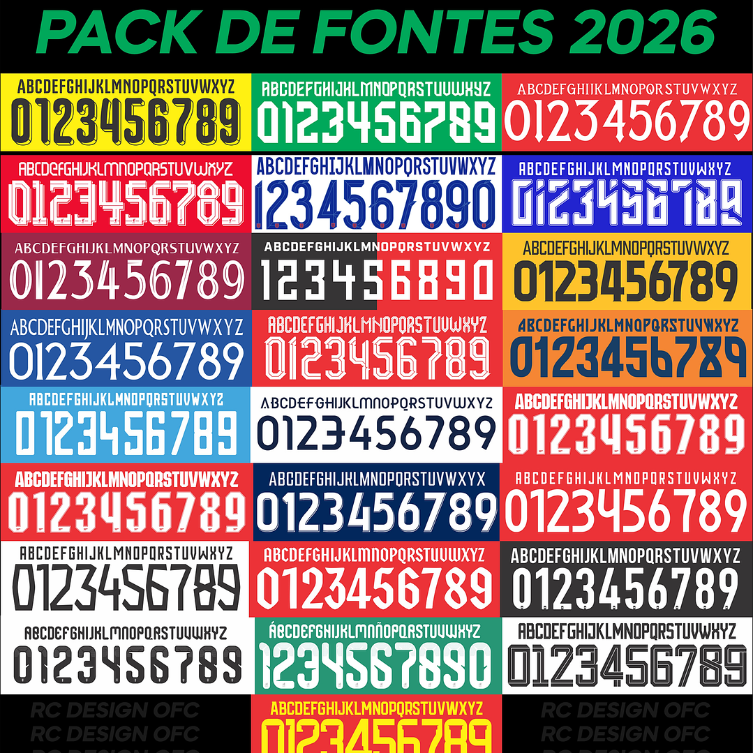 Pack de fontes 2026 1