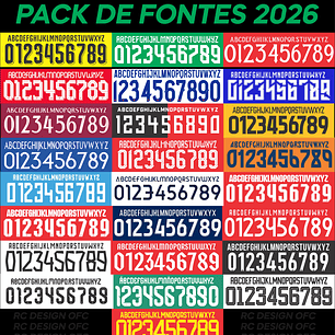 Pack de fontes 2026