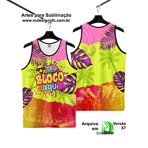 Arte Vetor Camisa Abadá Carnaval 2026 - 040