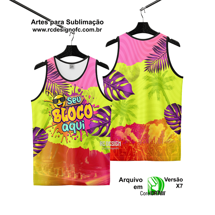Arte Vetor Camisa Abadá Carnaval 2026 - 040 1