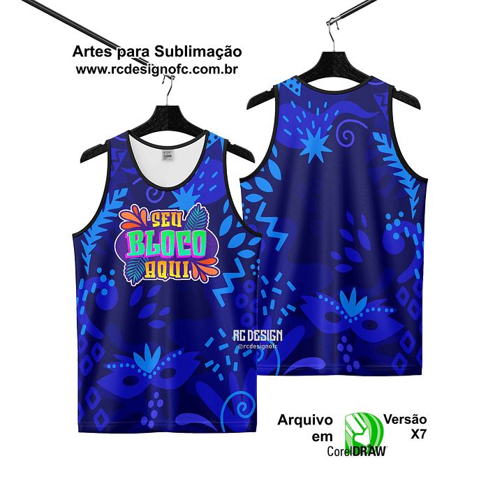 Arte Vetor Camisa Abadá Carnaval 2026 - 007 1