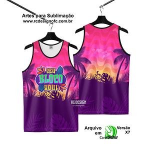 Arte Vetor Camisa Abadá Carnaval 2026 - 014