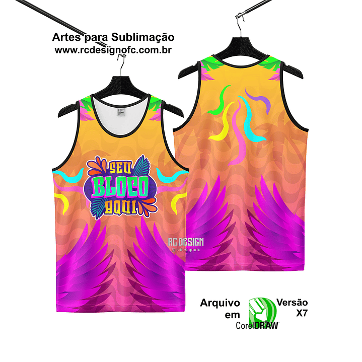 Arte Vetor Camisa Abadá Carnaval 2026 - 039 1