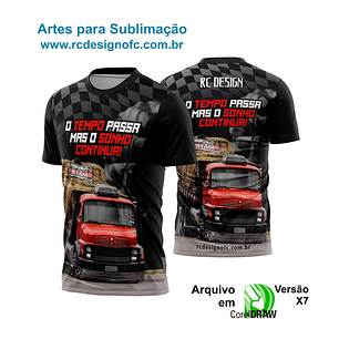 Arte Vetor Camisa Caminhão