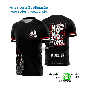 Arte vetor Camisa Nono Ano Coelho - 001