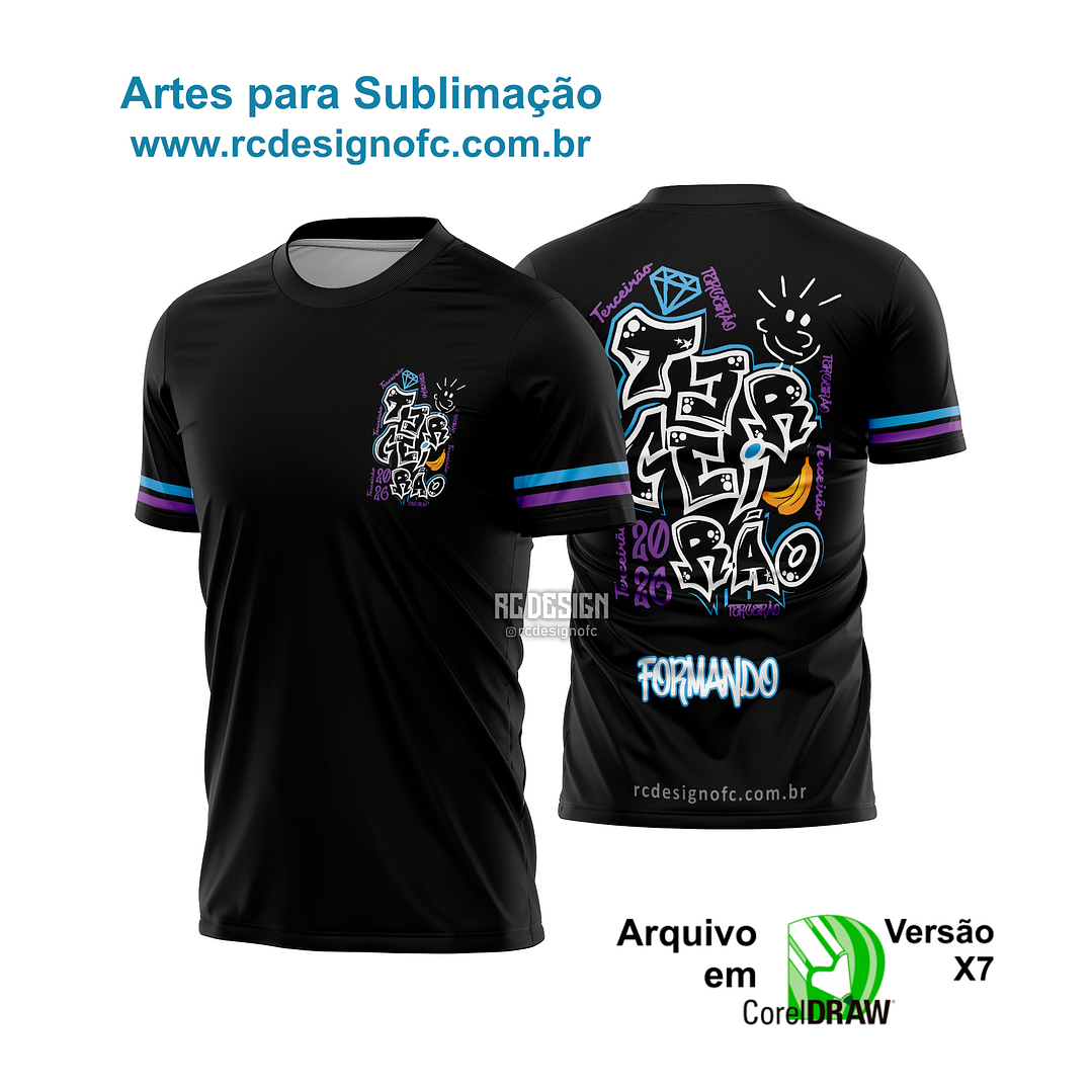 Arte vetor Camisa Terceirão - 003 1