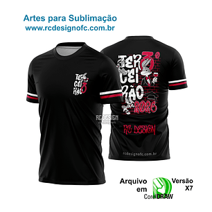 Arte vetor camisa Terceirão Pernalonga