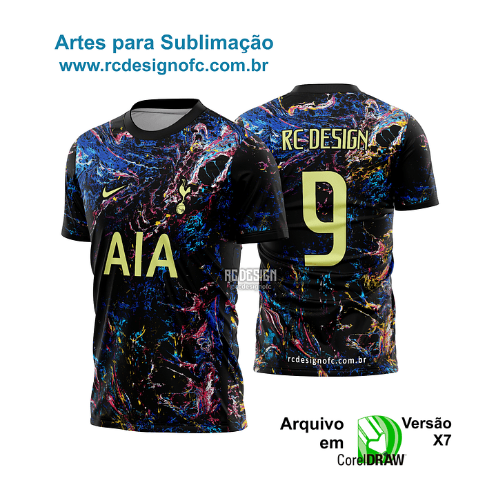 Arte vetor Camiseta Tottenham Nike 1