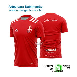 Arte vetor camisa Internacional 2026