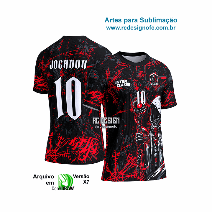 Arte Camisa Interclasse Feiticeiro 02 1