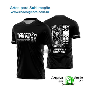 Arte vetor Camisa Terceirão Nem foi Tempo perdido