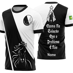 Arte Camisa Cavalgada Vaquejada Cavalo Modelo 06