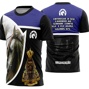 Arte Camisa Cavalgada Vaquejada Cavalo Modelo 17