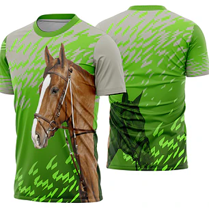 Arte Camisa Cavalgada Vaquejada Cavalo Modelo 19