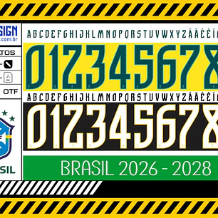 Fonte Seleção Brasil Copa 2026 - Ttf Cdr