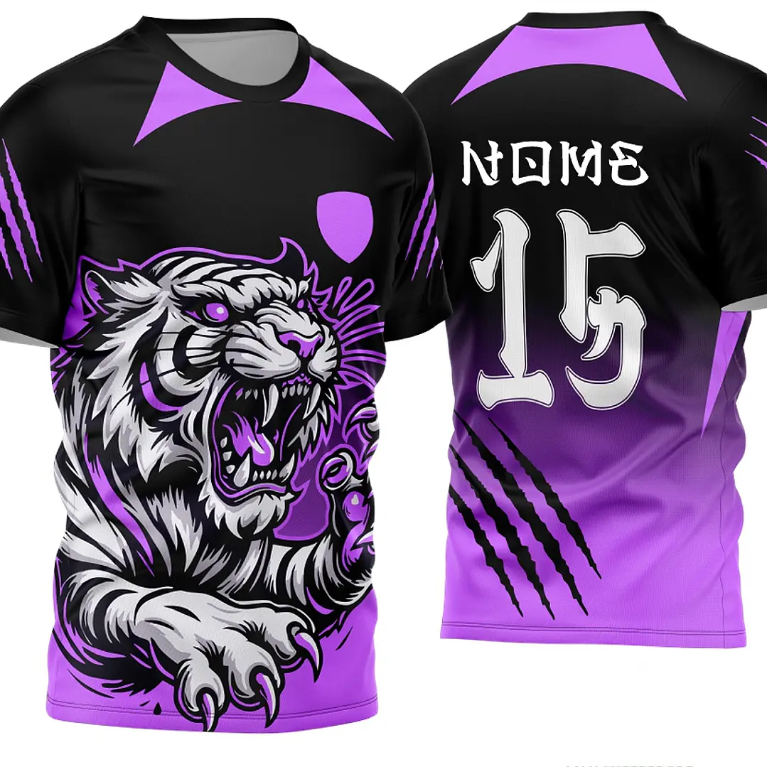 Arte Vetor Camisa InterClasse Tigre CDR 2