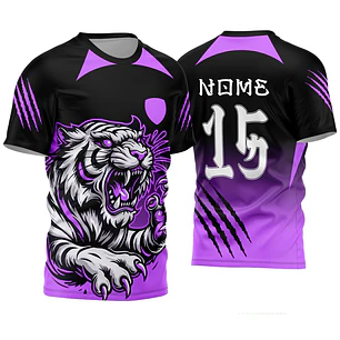 Arte Vetor Camisa InterClasse Tigre CDR