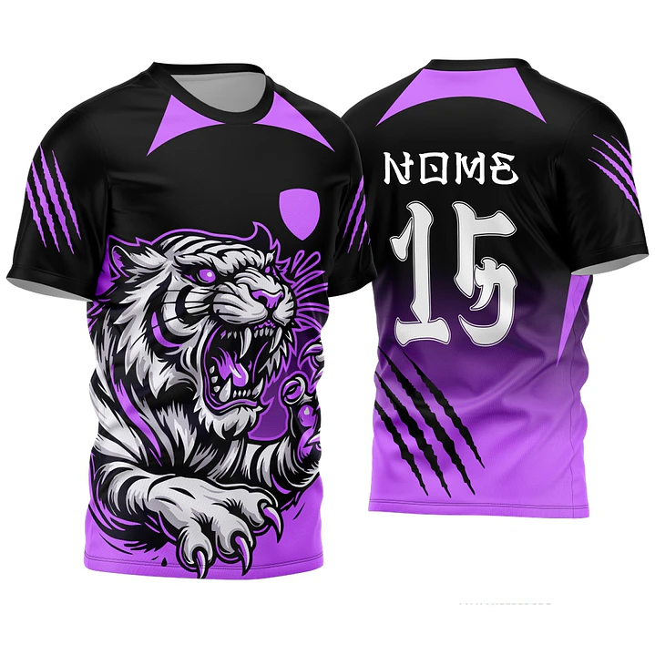 Arte Vetor Camisa InterClasse Tigre CDR 1