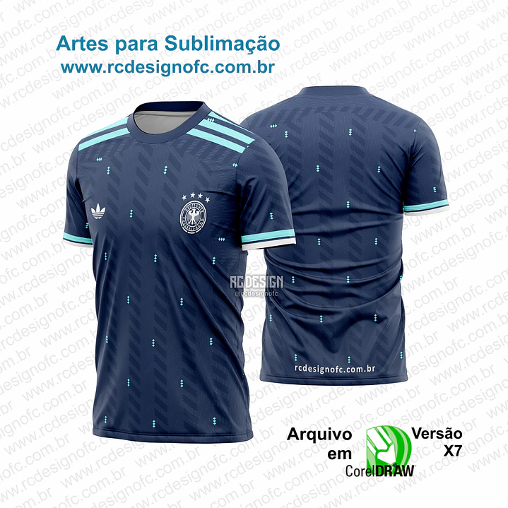 Arte vetor camisa Alemanha - Alemania - Germany 1