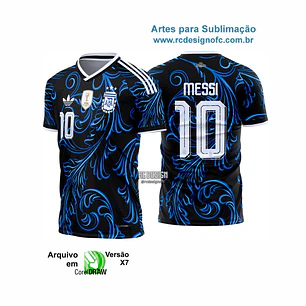 Arte Camisa Argentina Reserva 2026-28