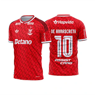 Arte Estampa Camisa do Flamengo Terceira 2026 - 2027 + FONTE