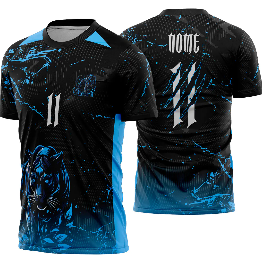 Arte Vetor Camisa Interclasse Pantera Mod-737 1