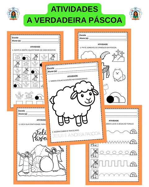 ATIVIDADES- A VERDADEIRA PÁSCOA