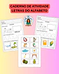 CADERNO DE ATIVIDADES- LETRAS DO ALFABETO - Thumbnail 3