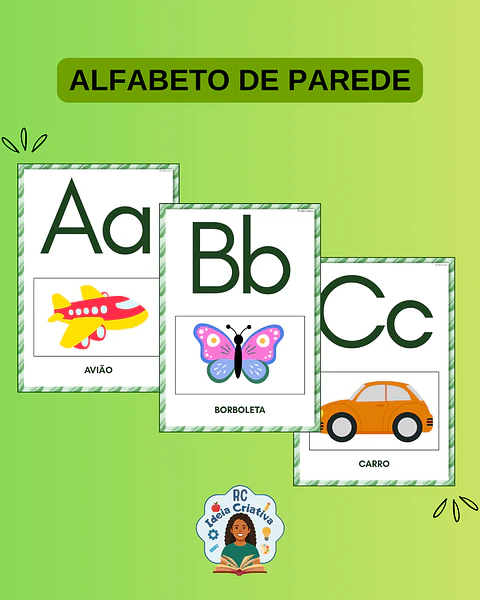 ALFABETO DE PAREDE