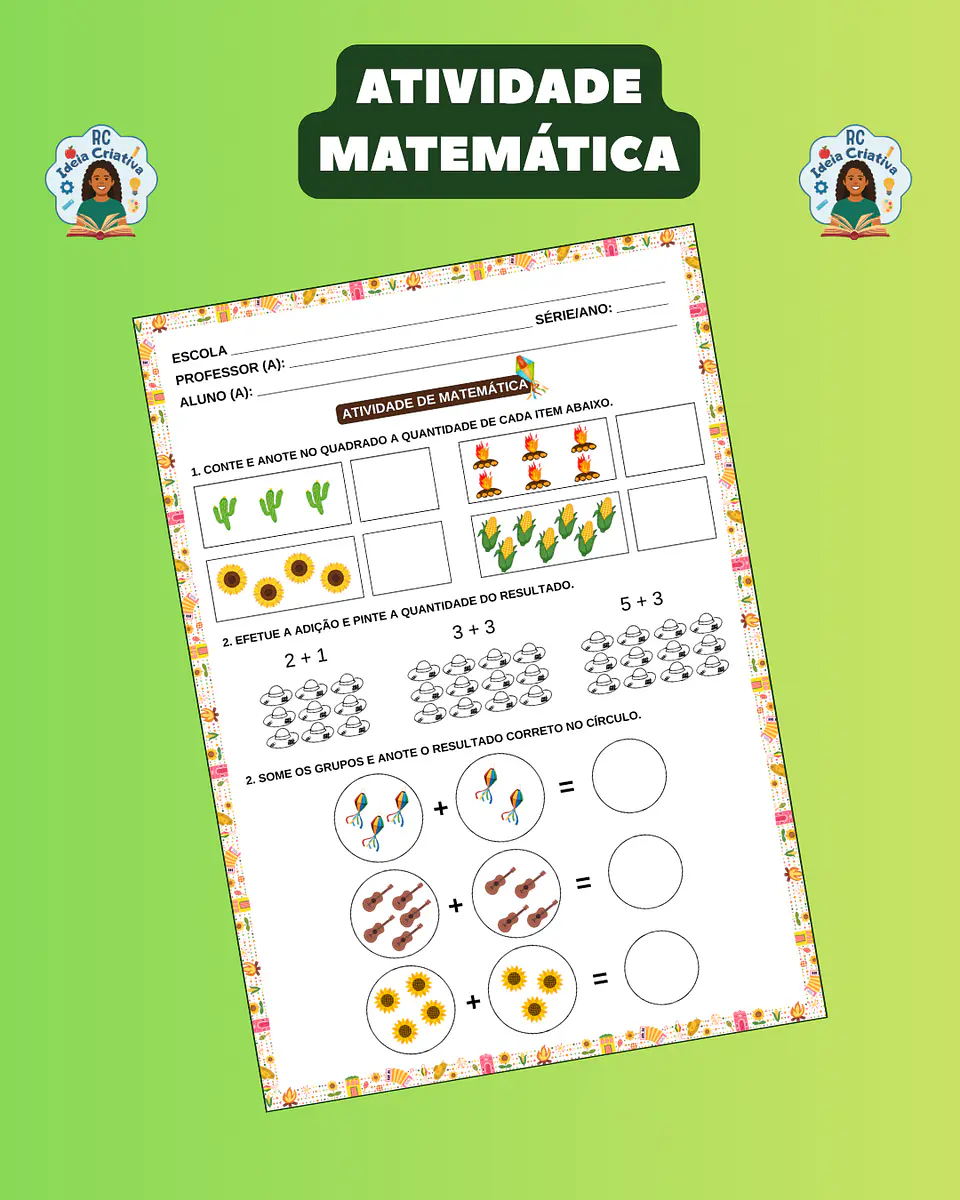 ATIVIDADE- MATEMÁTICA 1