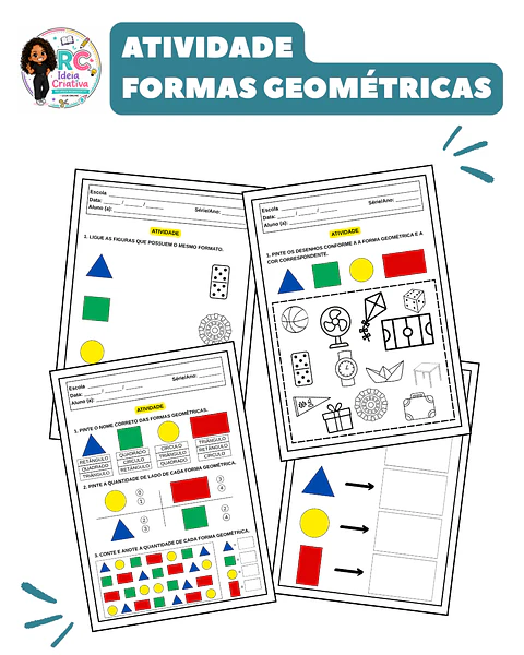 ATIVIDADES- FORMAS GEOMÉTRICAS