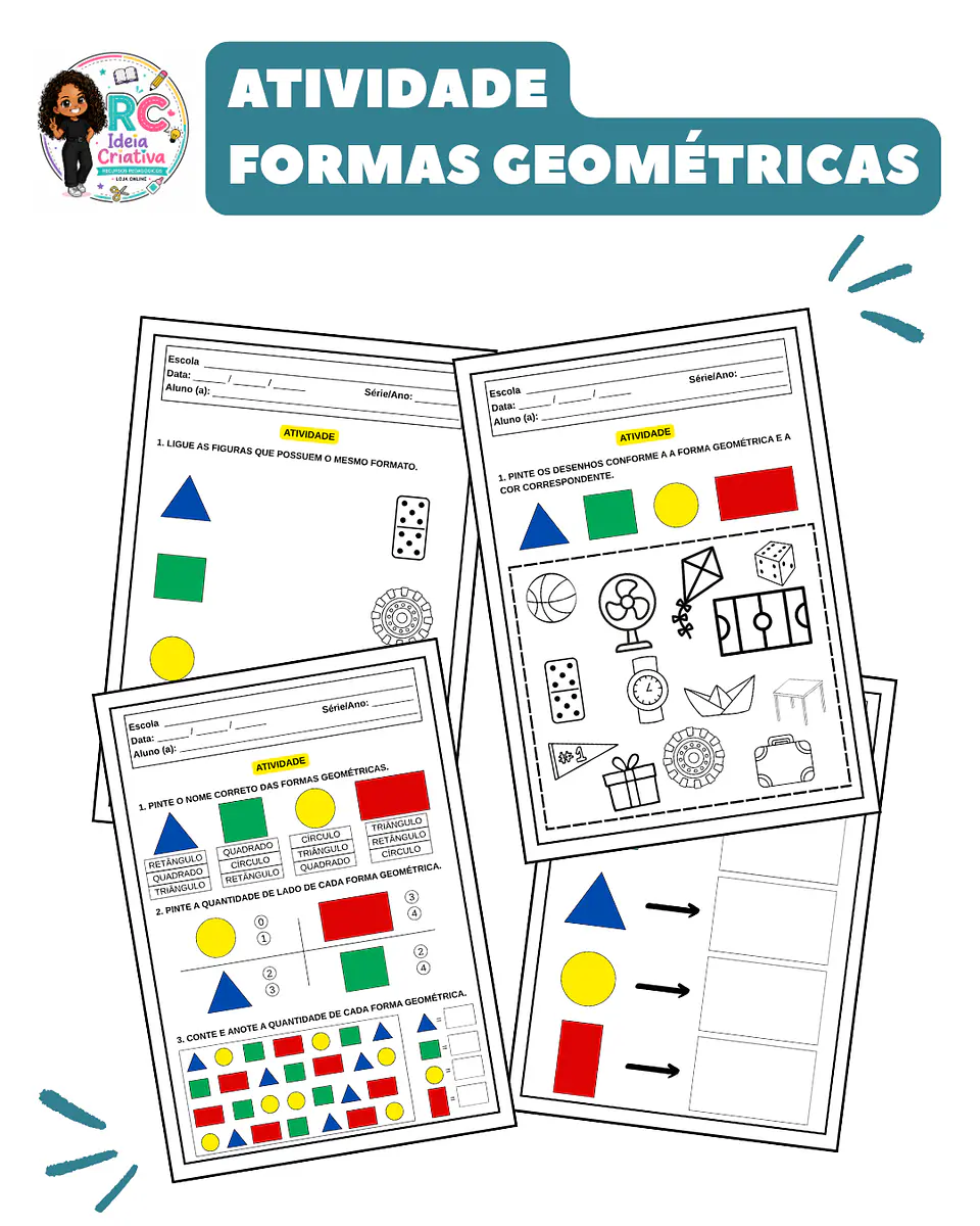 ATIVIDADES- FORMAS GEOMÉTRICAS 1