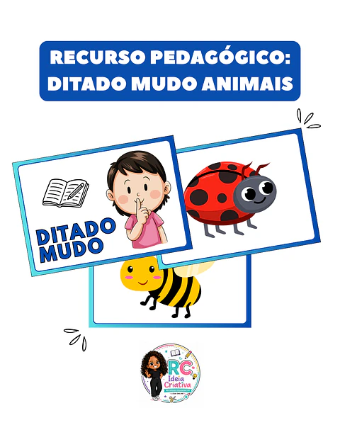 ATIVIDADE- DITADO MUDO ANIMAIS