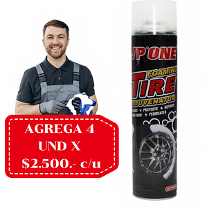 Renovador de neumaticos 650 ml jp one