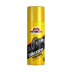 Silicona En Spray Con Aroma Vainilla 450cc MOTORLIFE