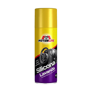 Silicona En Spray Con Aroma Lavanda 450cc MOTORLIFE